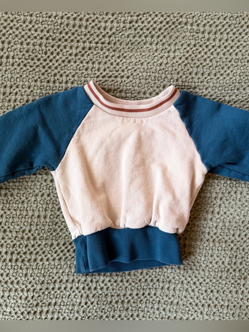 Fin & Vince Baby Sweatshirt in Ocean